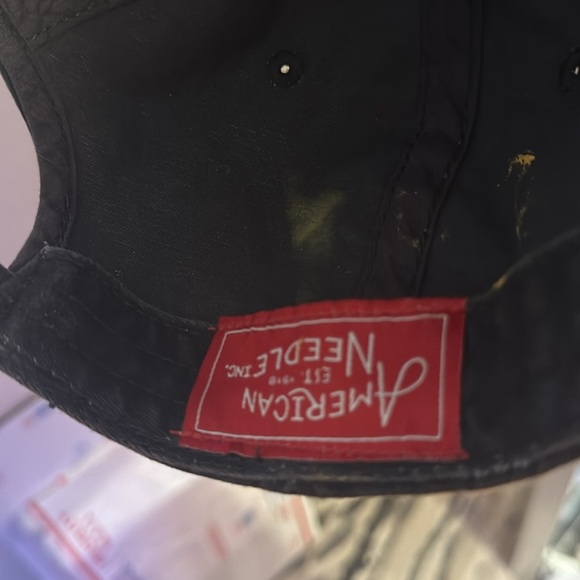 Custom Airbrushed LV dark denim women’s adjustable baseball hat beautiful peach - Picture 10 of 13